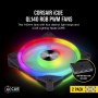 Corsair | QL Series 140mm PWM Dual Fan Kit with Lighting Node CORE | QL140 RGB | Case fan - 2